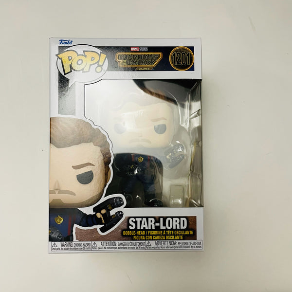 Funko Pop Guardians of the Galaxy Vol. 2 Star Lord CHASE Figure w/ Protector