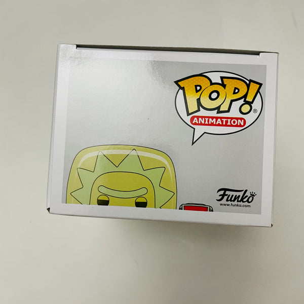 Funko POP! Rick and Morty #689 - Space Suit Rick With Snake & Protector