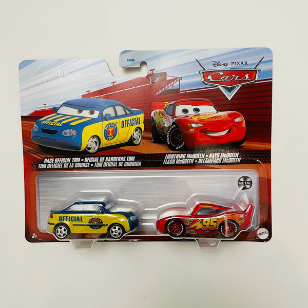 Cars Character Car Vehicle 2-Pack - Race Official Tom & Lightning McQueen