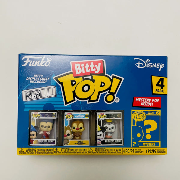 Funko Bitty Pop! Disney Classics Mickey Bitty Pop 4 pack w/ Mystery Pop