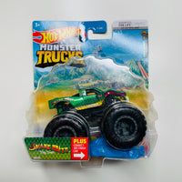 Hot Wheels Monster Trucks 1:64 Scale Vehicle - Snake Bite Vinny Venom