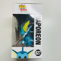 Funko POP! Games: Pokemon Vinyl Figure #627 : Vaporeon w/ Protector