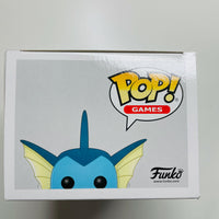 Funko POP! Games: Pokemon Vinyl Figure #627 : Vaporeon w/ Protector