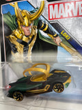Marvel Hot Wheels Character Car - Loki