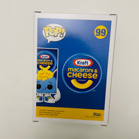 Funko Pop! #99 Kraft Macaroni & Cheese Blue box + Protector