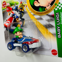 Mario Kart Hot Wheels - Baby Luigi in Sneeker