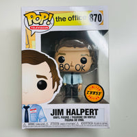 Funko POP! TV: The Office #870 : Jim Halpert (chase) & Protector