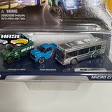 Micro Machines Starter Pack - Micro city chase - Silver Bus