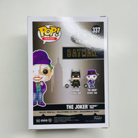 Funko Pop! Heroes: Batman #337 - 1989 Joker with Hat (chase) & Protector