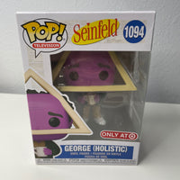 Funko POP! TV: Seinfeld #1094 - Holistic George with Purple Face