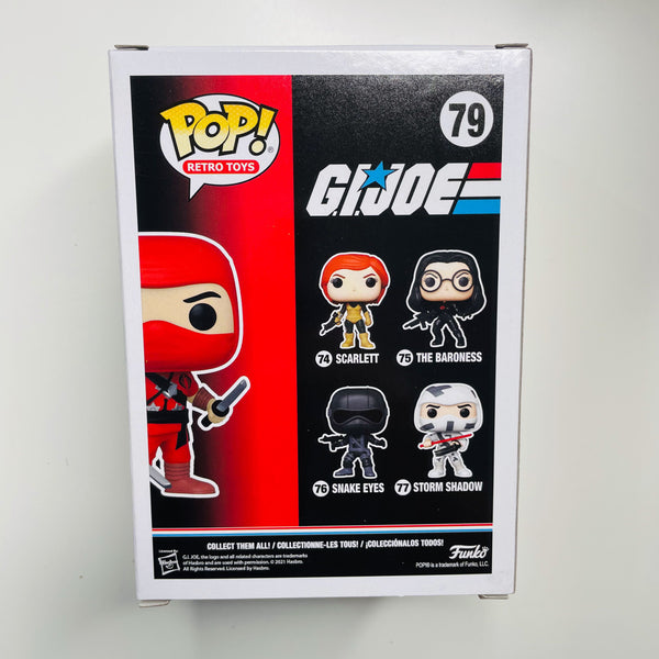 Funko POP! Retro Toys: G.I. Joe Cobra Red Ninja #79 – Yummy Boutique