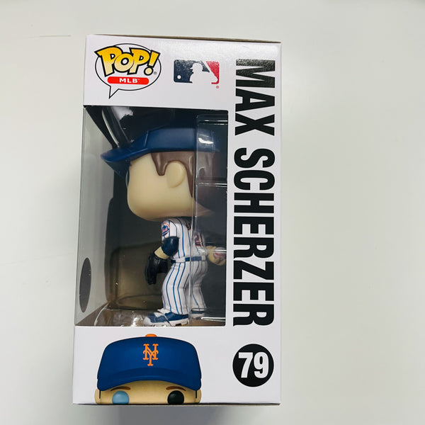 Funko POP! MLB: New York Mets Max Scherzer (Home Jersey) Vinyl Figure
