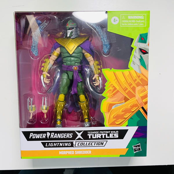 Power Rangers X Teenage Mutant Ninja Turtles Lightning Collection Morphed  Shredder Green Ranger Action Figure