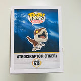 Funko Pop! Movies : Jurassic World #1218 - Atrociraptor (Tiger) w/ Protector