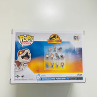 Funko Pop! Movies : Jurassic World #1218 - Atrociraptor (Tiger) w/ Protector