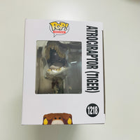 Funko Pop! Movies : Jurassic World #1218 - Atrociraptor (Tiger) w/ Protector