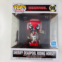 Pop! Rides : Deadpool #99 - Sheriff Deadpool Riding Horsey