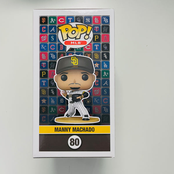 Funko Pop! MLB : Padres #80 - Manny Machado (Home Jersey) w/ protector –  Yummy Boutique