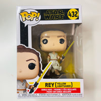 Funko POP! Star Wars Episode IX: The Rise of Skywalker - Rey with Yellow Lightsaber  #432