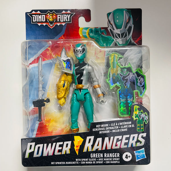 Power Rangers Dino Fury 6-Inch Action Figure - Green Ranger