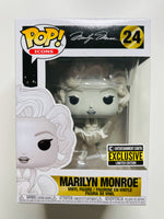 Funko POP! Icon: Marilyn Monroe #24 - Black and White Exclusive