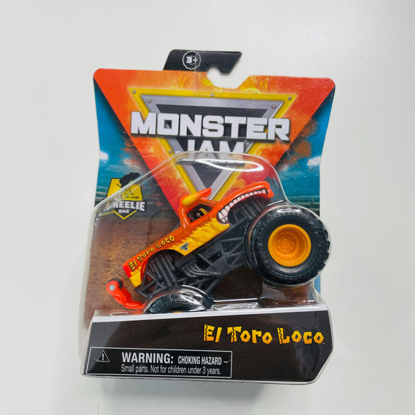 Monster Jam Wheelie Bar 1:64 Die-Cast Monster Truck - El Toro Loco