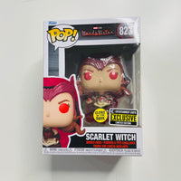 Funko POP! : Marvel Wanda Vison #823 - Scarlet Witch GITD & Protector