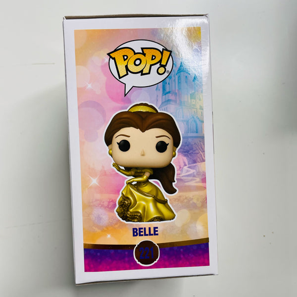 Figurine Pop! Disney Princess - Belle (Gold) with pin - N° 221 - Funko Figurine Pop! Disney Princess - Belle (Gold) with pin - N° 221 - Funko
