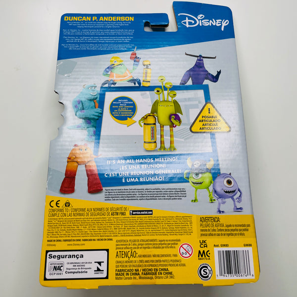 duncan monsters at work Monsters at Work Core Action Figure