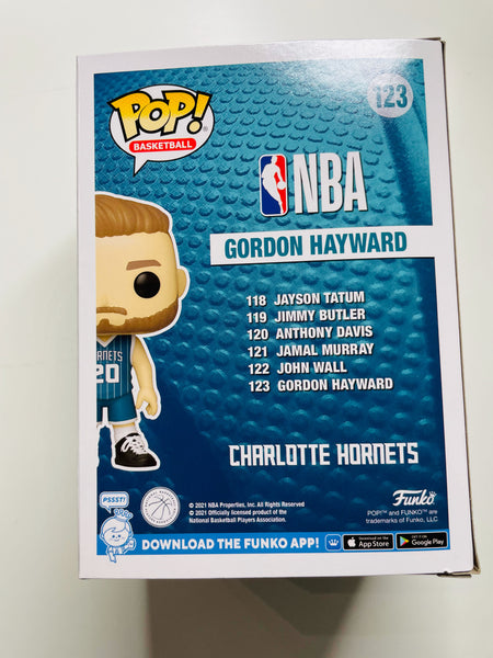 Funko POP NBA Charlotte Hornets - Gordon Hayward teal