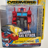 Transformers Cyberverse Action Attackers Warrior Class Optimus Prime - 8 step
