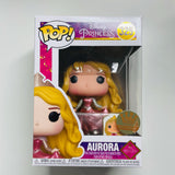 Funko Pop! Disney Ultimate Princess #325 - Aurora (Gold) with Pin