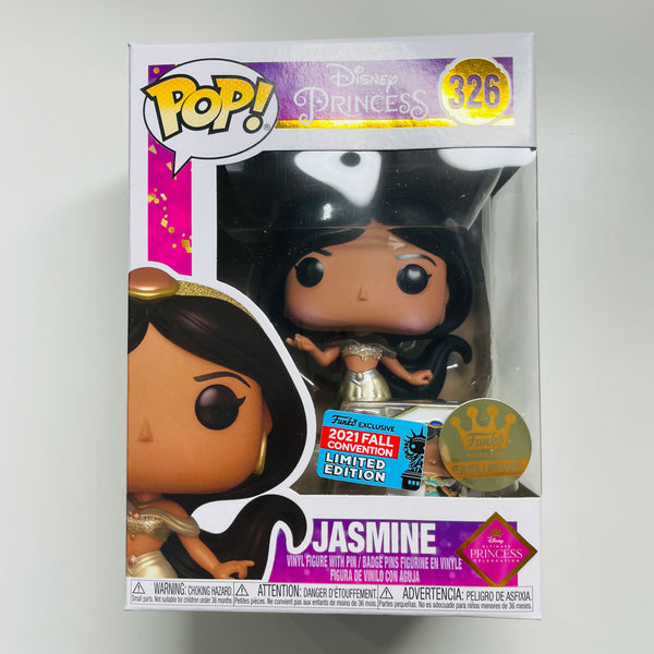 POP Disney: Ultimate Princess - Jasmine, Multicolor, 3.75 inches