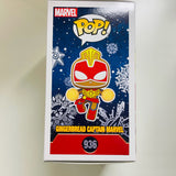 Funko POP! Holiday : Marvel #936 - Gingerbread Captain Marvel