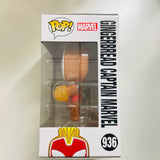 Funko POP! Holiday : Marvel #936 - Gingerbread Captain Marvel