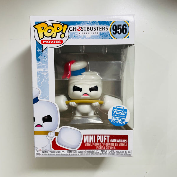 Funko Pop! Movies: Ghostbusters Afterlife Mini Puft (with Weights)  Exclusive Figure #956