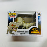 Funko Pop! Jurassic World Dominion #1205 Atrociraptor (Ghost) w/ Protector