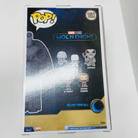 Funko POP! Jumbo: Moon Knight #1053 Temple of Khonshu Statue & Protector