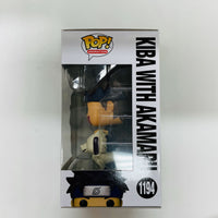 Funko POP! Animation Naruto Shippuden #1194 Kiba w/ Akamaru & protector