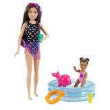 Barbie Skipper Babysitters Inc. Pool and Toddler Playset