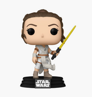 Funko POP! Star Wars Episode IX: The Rise of Skywalker - Rey with Yellow Lightsaber  #432