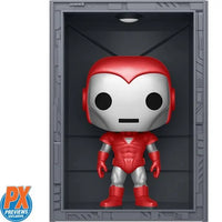 Funko Pop! Hall of Armor #1038 Iron Man Model 8 Silver Centurion & Protector