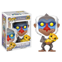 Funko Pop! : Disney Lion King #301 - Rafiki With Simba & Protector