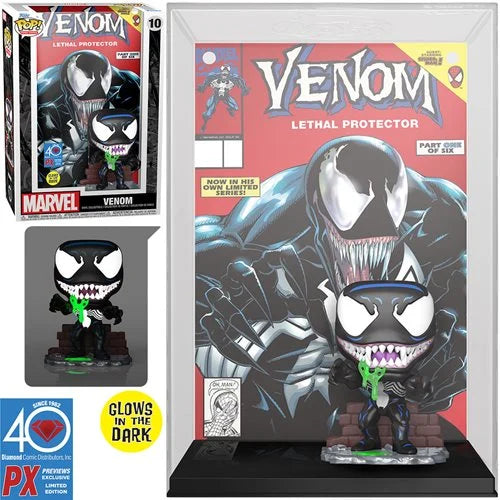 Funko POP! Comic Covers: Marvel #10 - Venom (Glow in the Dark) PX