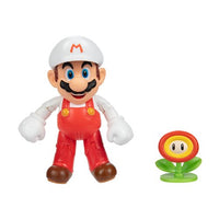 World of Nintendo Super Mario 4-Inch Figures - Fire Mario