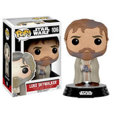 Star Wars: The Force Awakens Bearded Luke Skywalker With Metal Hand Pop! Vinyl Figure #106