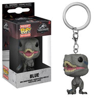 Jurassic World Velociraptor Blue Pocket Pop! Key Chain