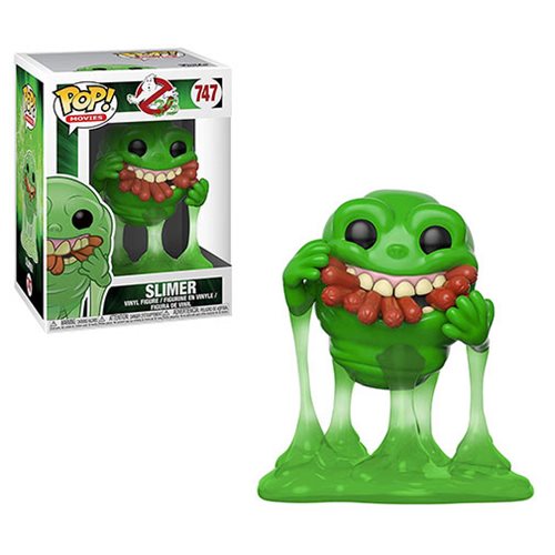Funko Pop! Ghostbuster #747 : Slimer with Hot Dogs w/ Protector