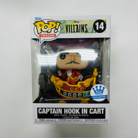 Captain Hook in Cart Pop #14 Disney Villains Funko Exclusive Pop 2022  Protector