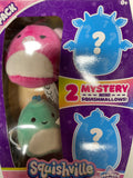 Squishville by Squishmallows Random 2-inch Mini-Plush 4-Pack - Ben / Zeena